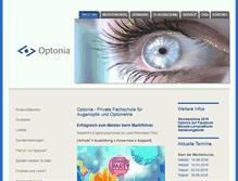 Tablet Screenshot of optonia.de